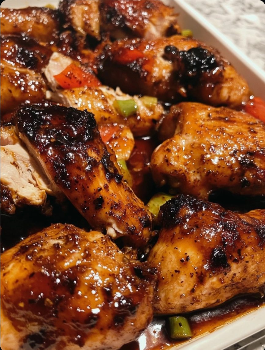 Honey Glazed Pepper Chicken