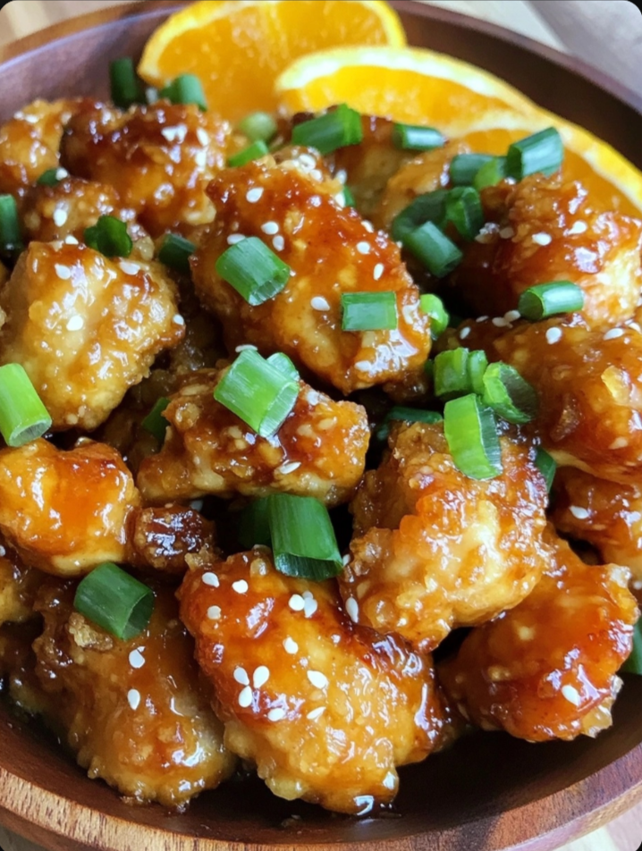 Crispy Orange Chicken ππβ¨