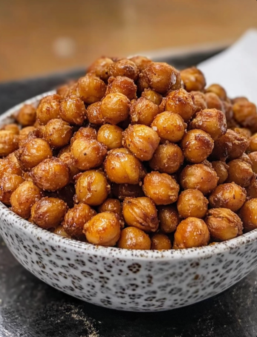 Spicy Roasted Chickpeas