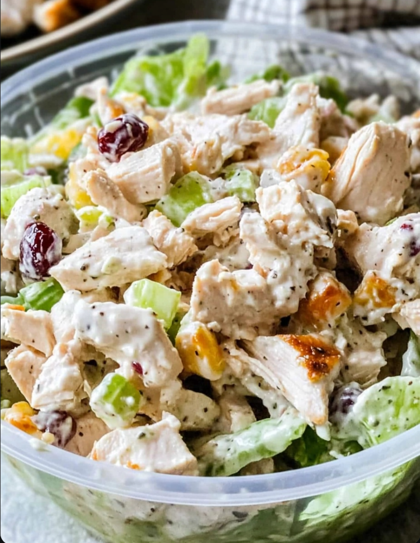 Asian Chicken Cranberry Salad