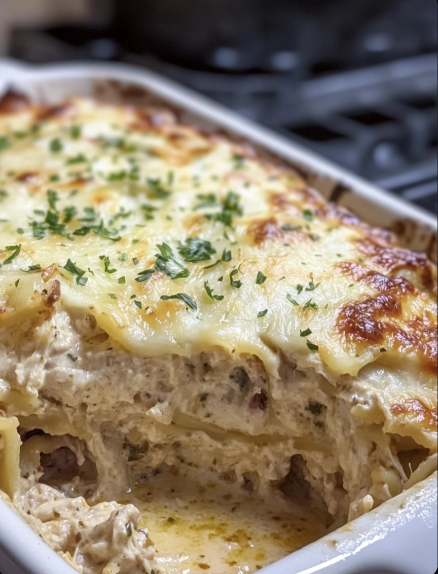 Jerk Chicken Lasagna