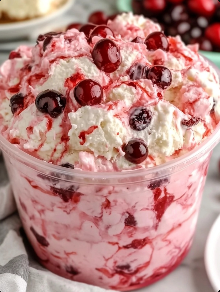 Cherry Cheesecake Fluff