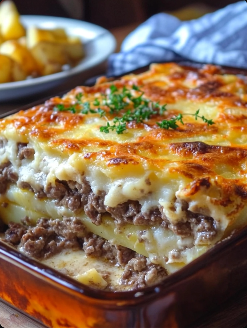 Amazing Beef & Potato CASSEROLE