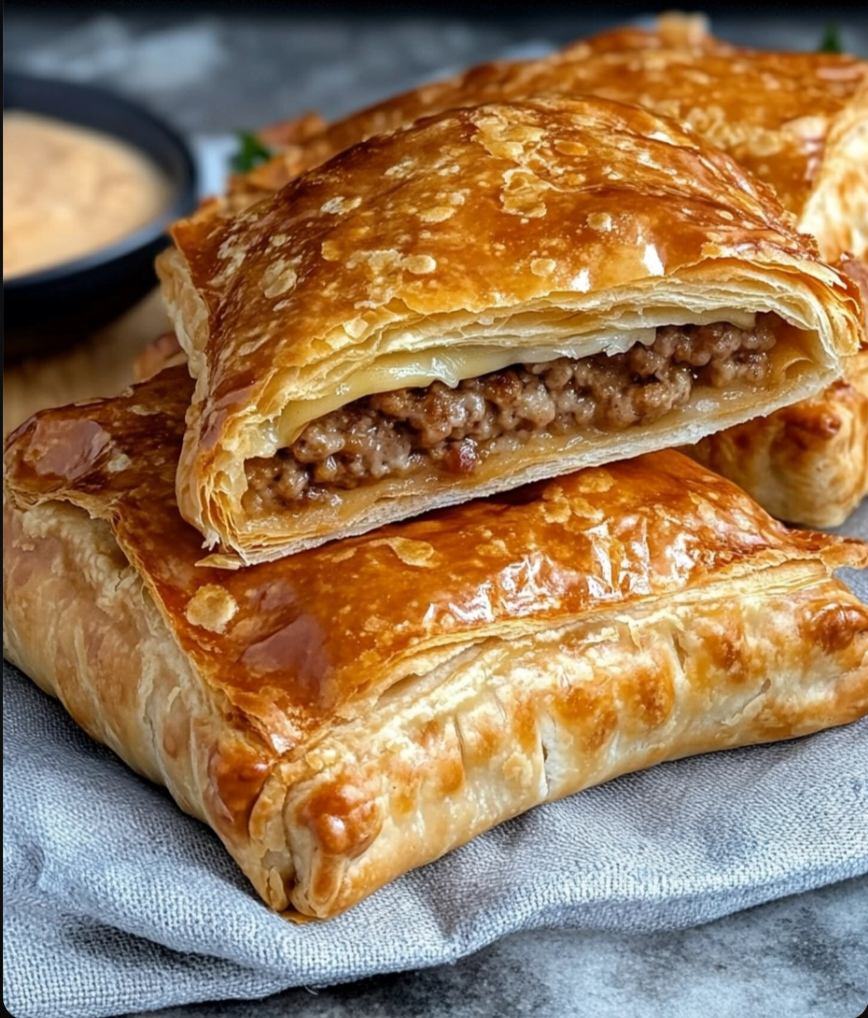 Cheeseburger Hot Pockets