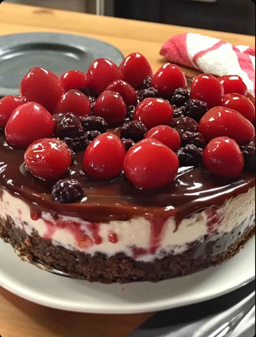 Black Forest Cheesecake