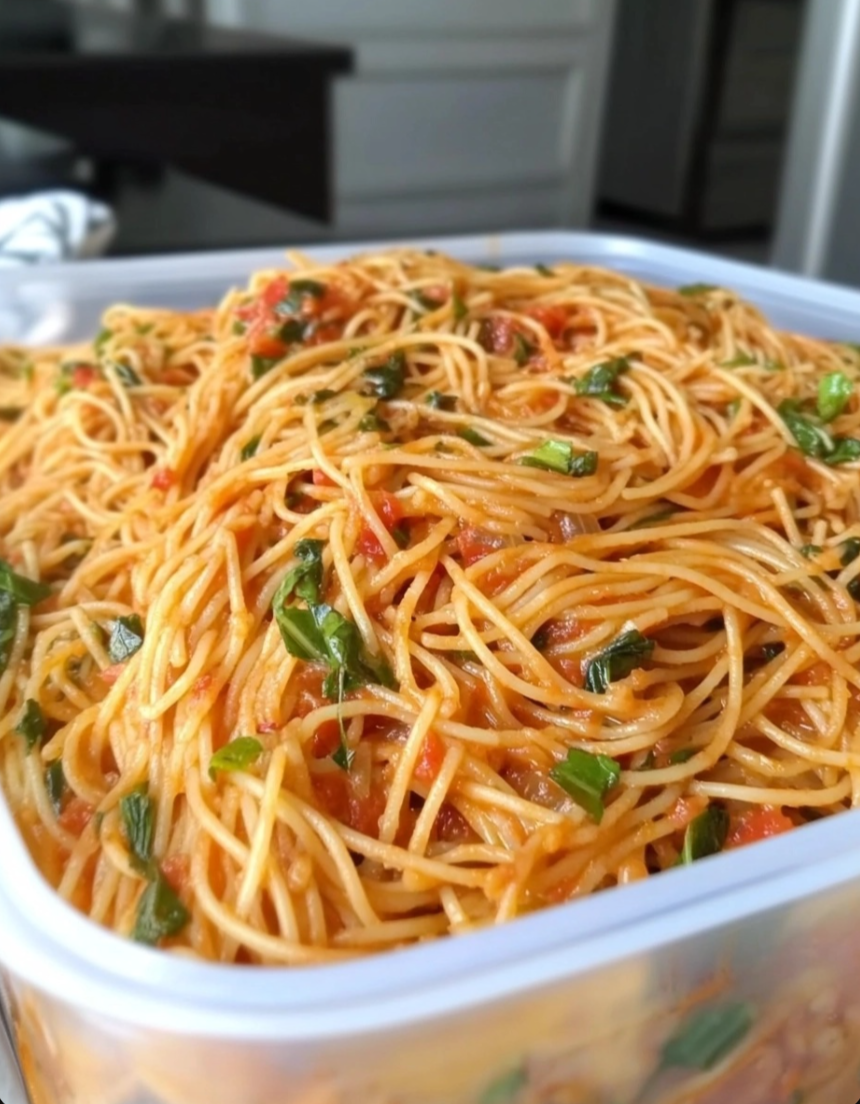 Meghan Markle’s One Pot Spaghetti