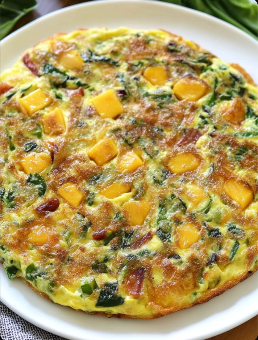 Spinach Cheese Omelette π₯π§πΏ
