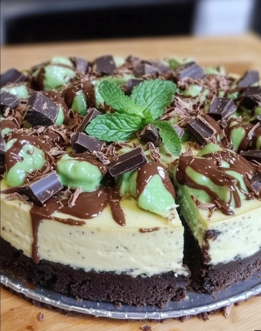 Mint Chocolate Cheesecake