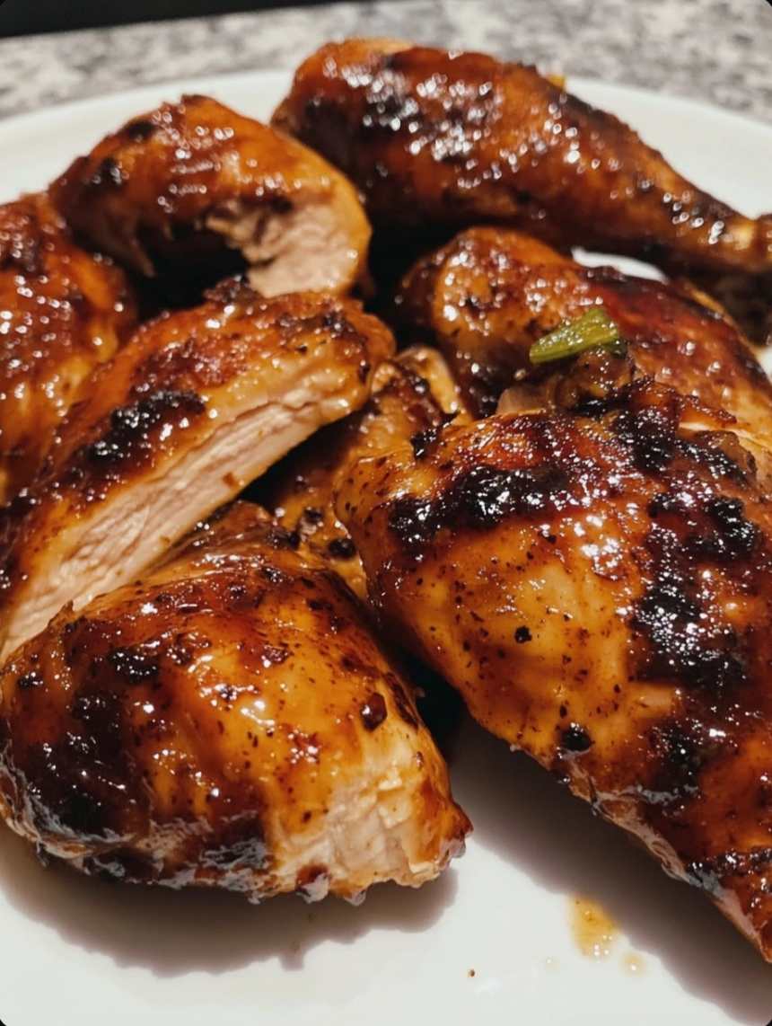 Honey Glazed Pepper Chicken