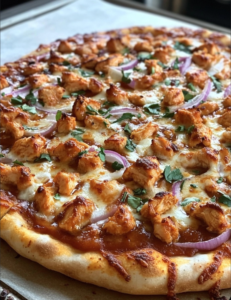 BBQ Chicken Pizza,