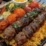 Grilled Vegetable and Chicken Skewers 🍗🌶️🔥