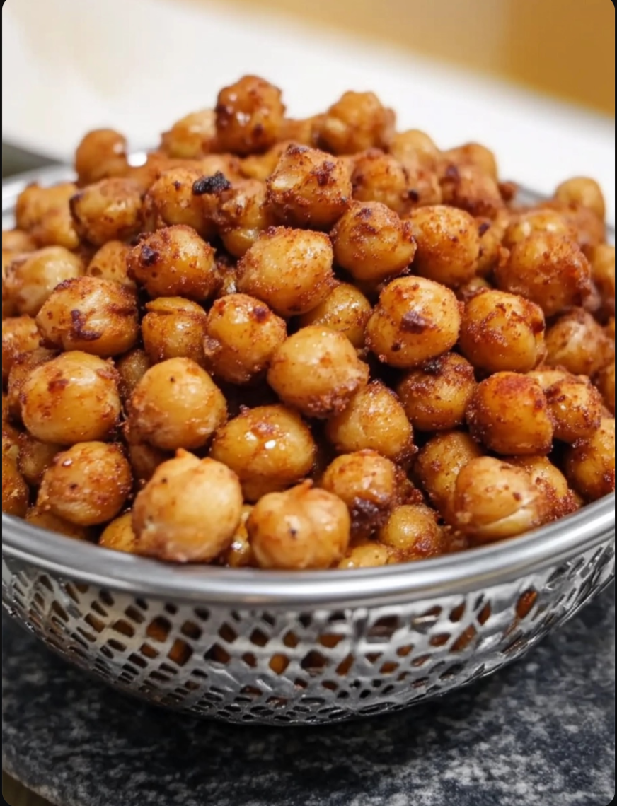 Spicy Roasted Chickpeas