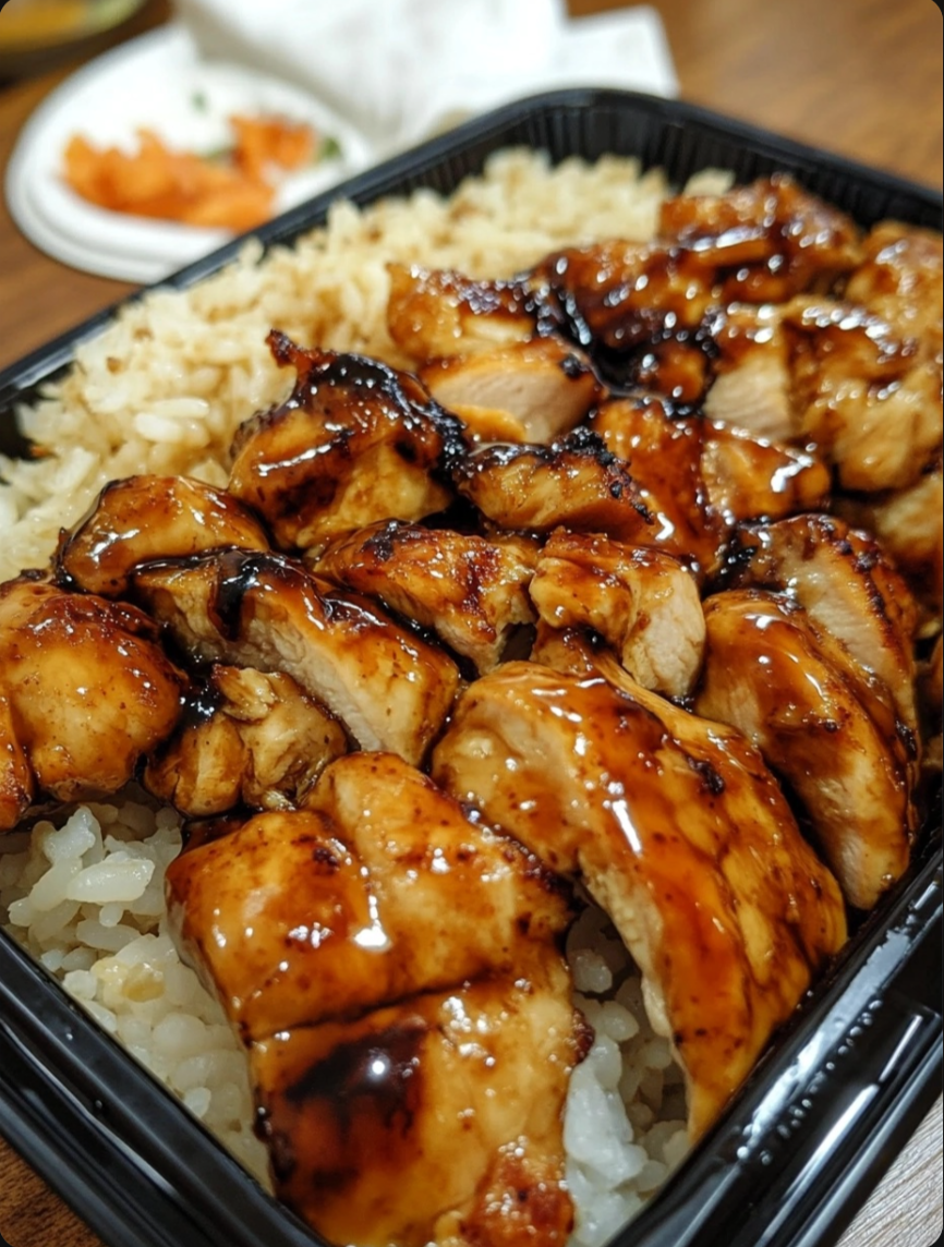 Chicken Teriyaki and Rice