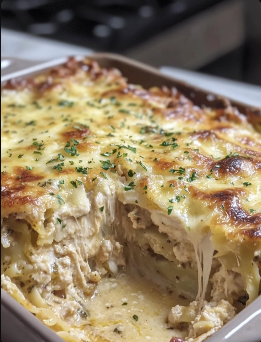 Jerk Chicken Lasagna