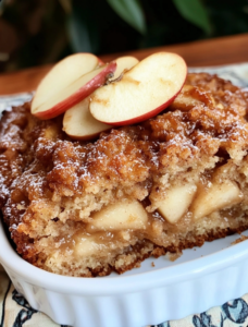 Cinnamon Sugar Apple Cake