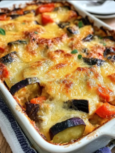 Cheesy Baked Vegetable Casserole