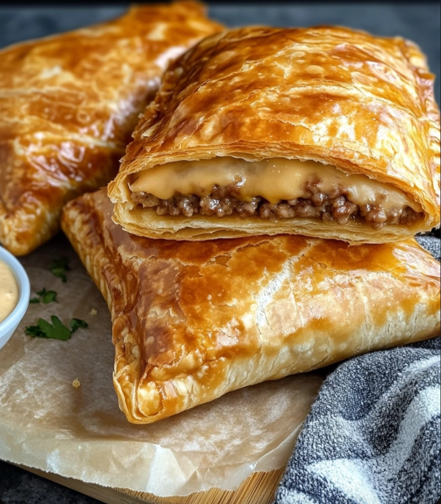 Cheeseburger Hot Pockets