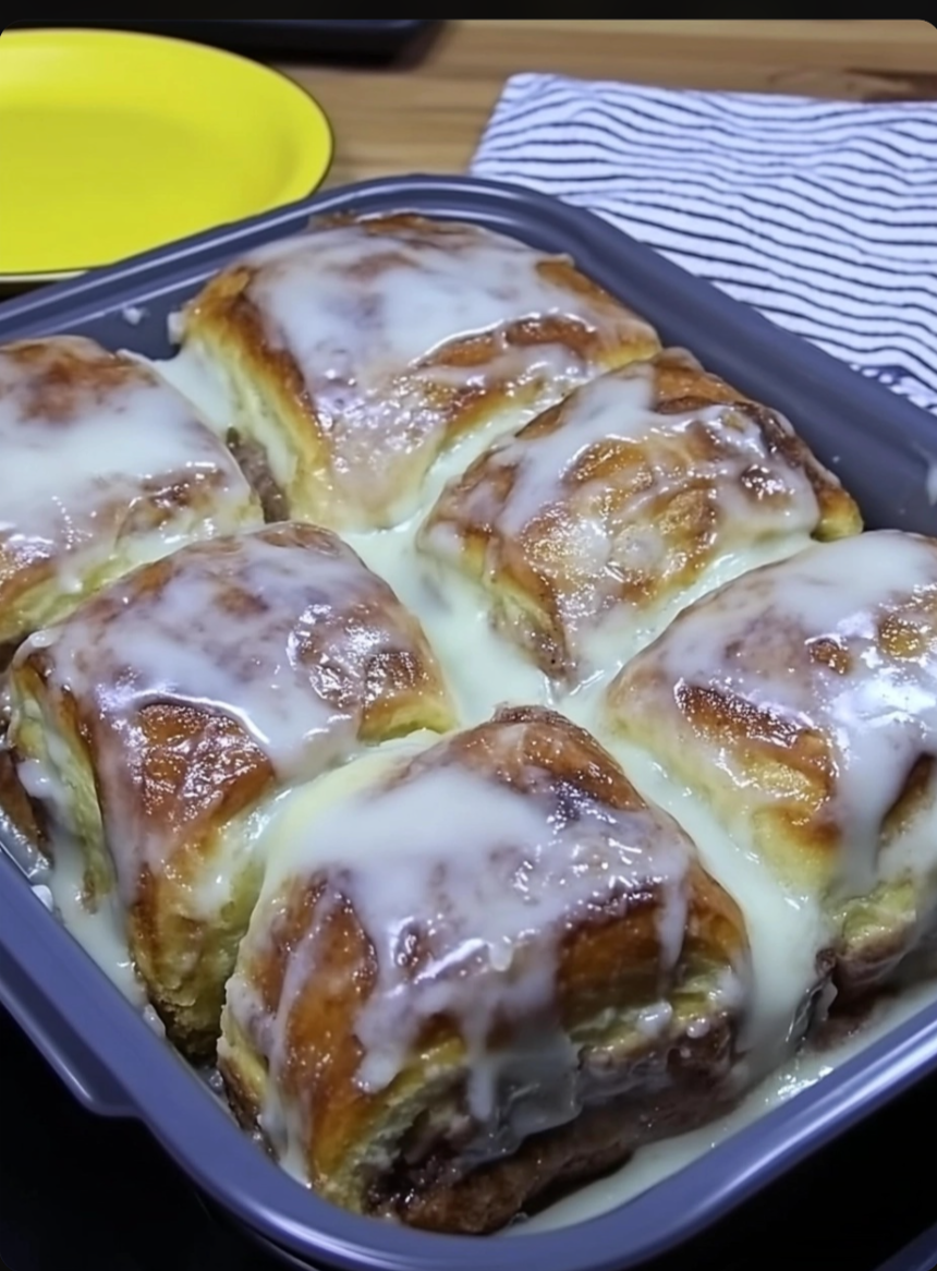 The Fastest Recipe for Cinnamon Rolls using KING'S HAWAIIAN ROLLS