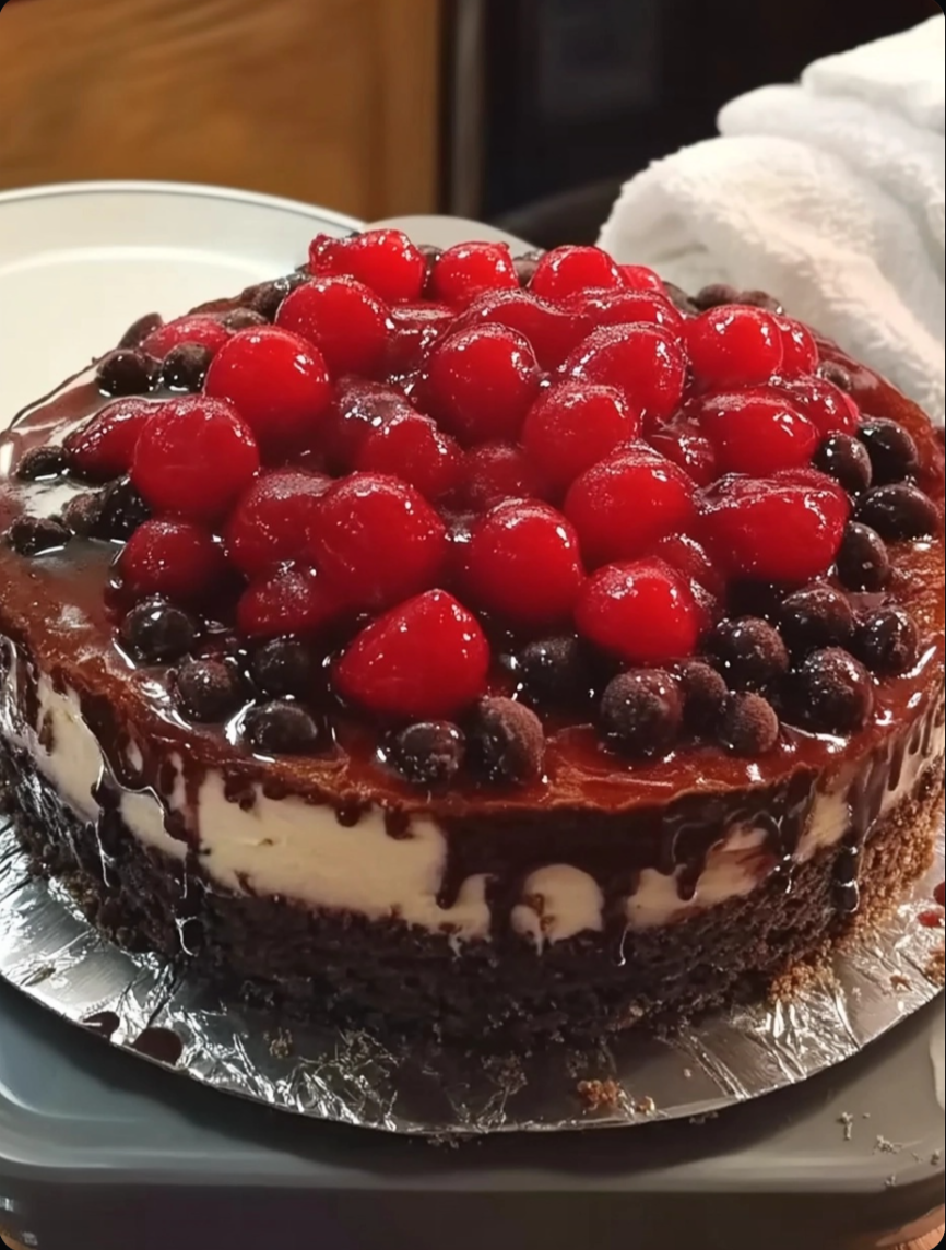 Black Forest Cheesecake