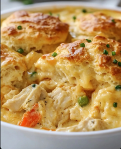 Chicken and Biscuits Casserole 🍗🥐