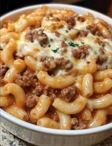 Homemade Beefaroni 🍝🥩