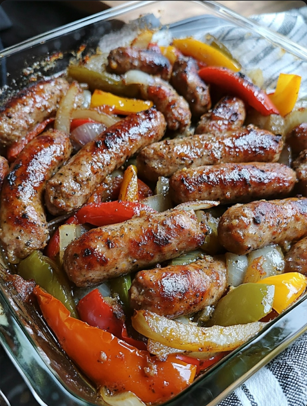 Sausage with Peppers and Onions