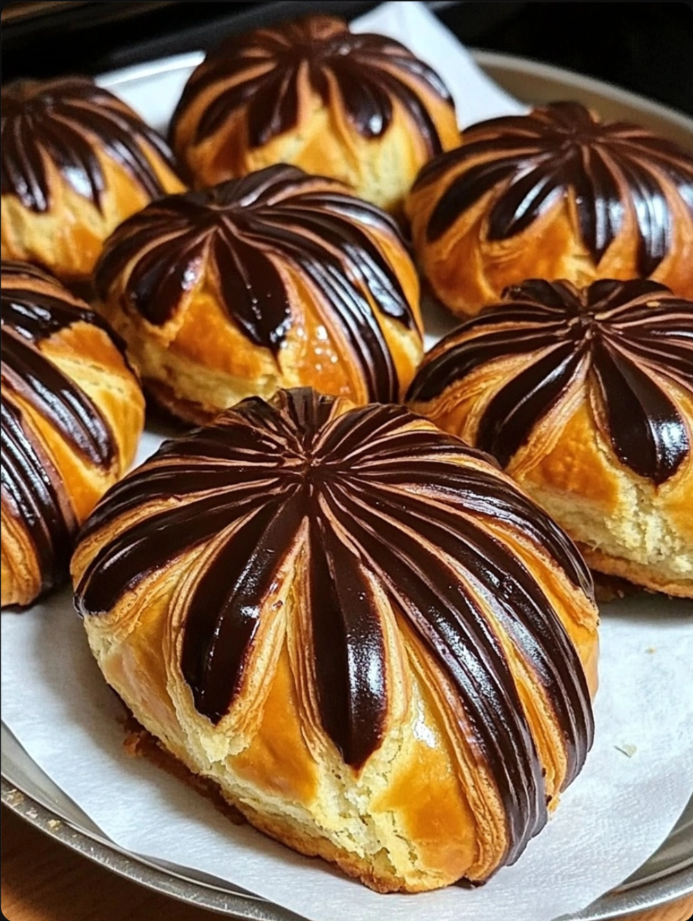 Brownie croissants