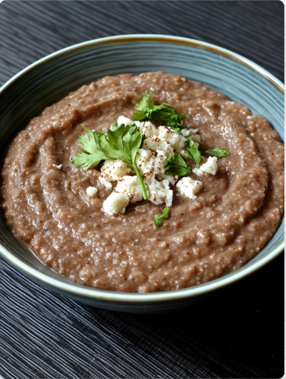 Cheater Restaurant Style Refried Beans