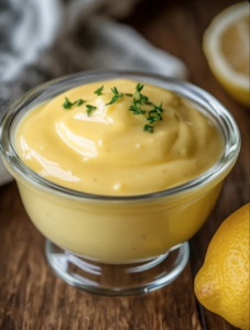 Lemon Herb Hollandaise Sauce