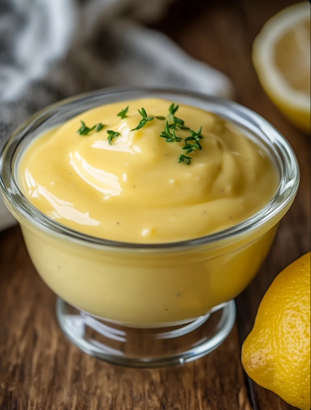 Lemon Herb Hollandaise Sauce