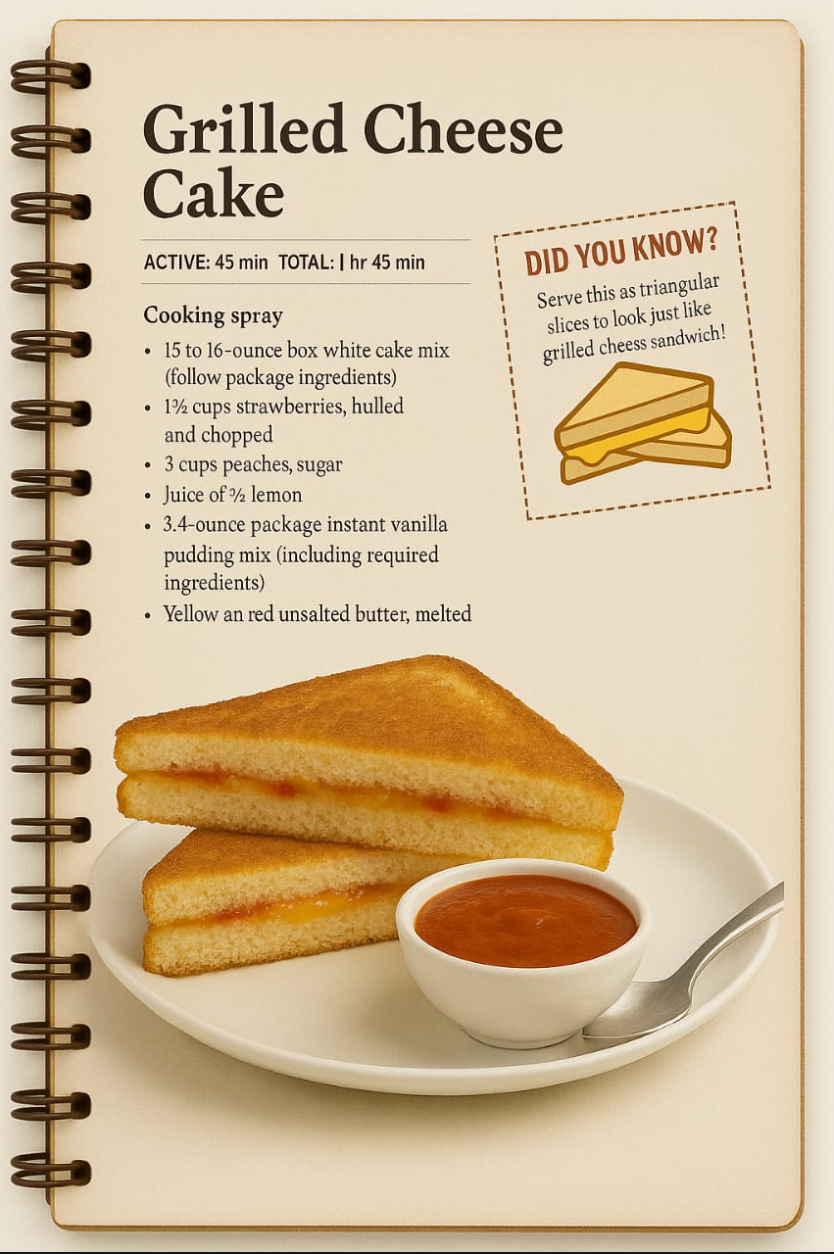 Grilled Cheese Cake