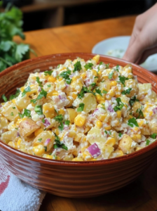 Mexican Street Corn Potato Salad