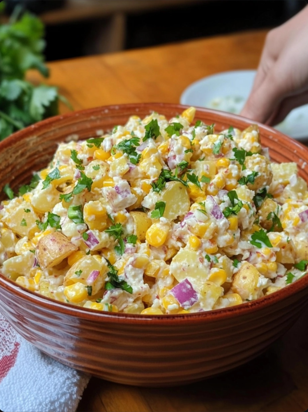 Mexican Street Corn Potato Salad