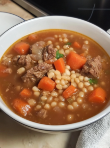 Beef Barley Soup