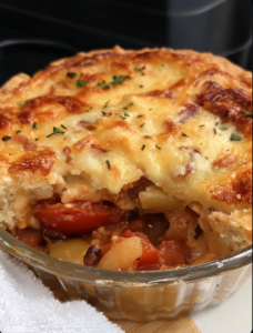 Bacon Onion Tomato Pie