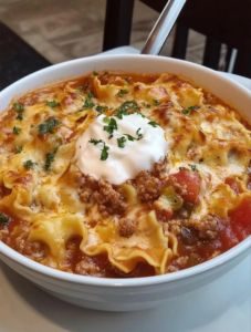 Lasagna Soup!