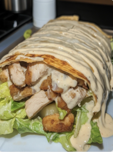 Chicken Caesar Wraps