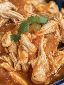 Slow Cooker Salsa Chicken