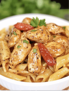 Honey Pepper Chicken Pasta