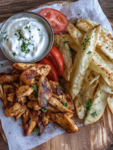 Greek Chicken Gyro | Akis Petretzikis