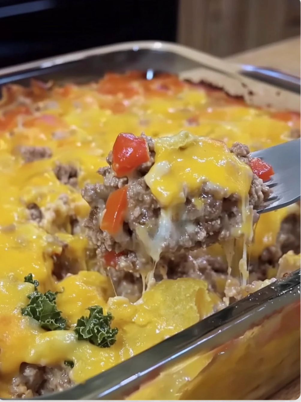 Easy Cheeseburger Casserole