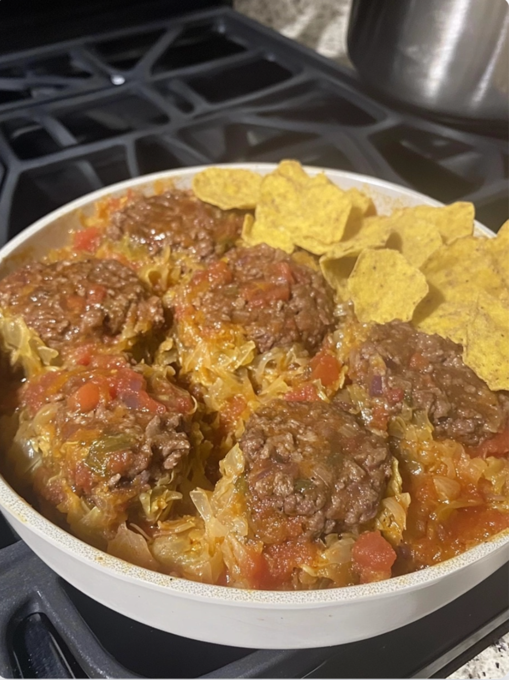 Cabbage & Beef Rounds