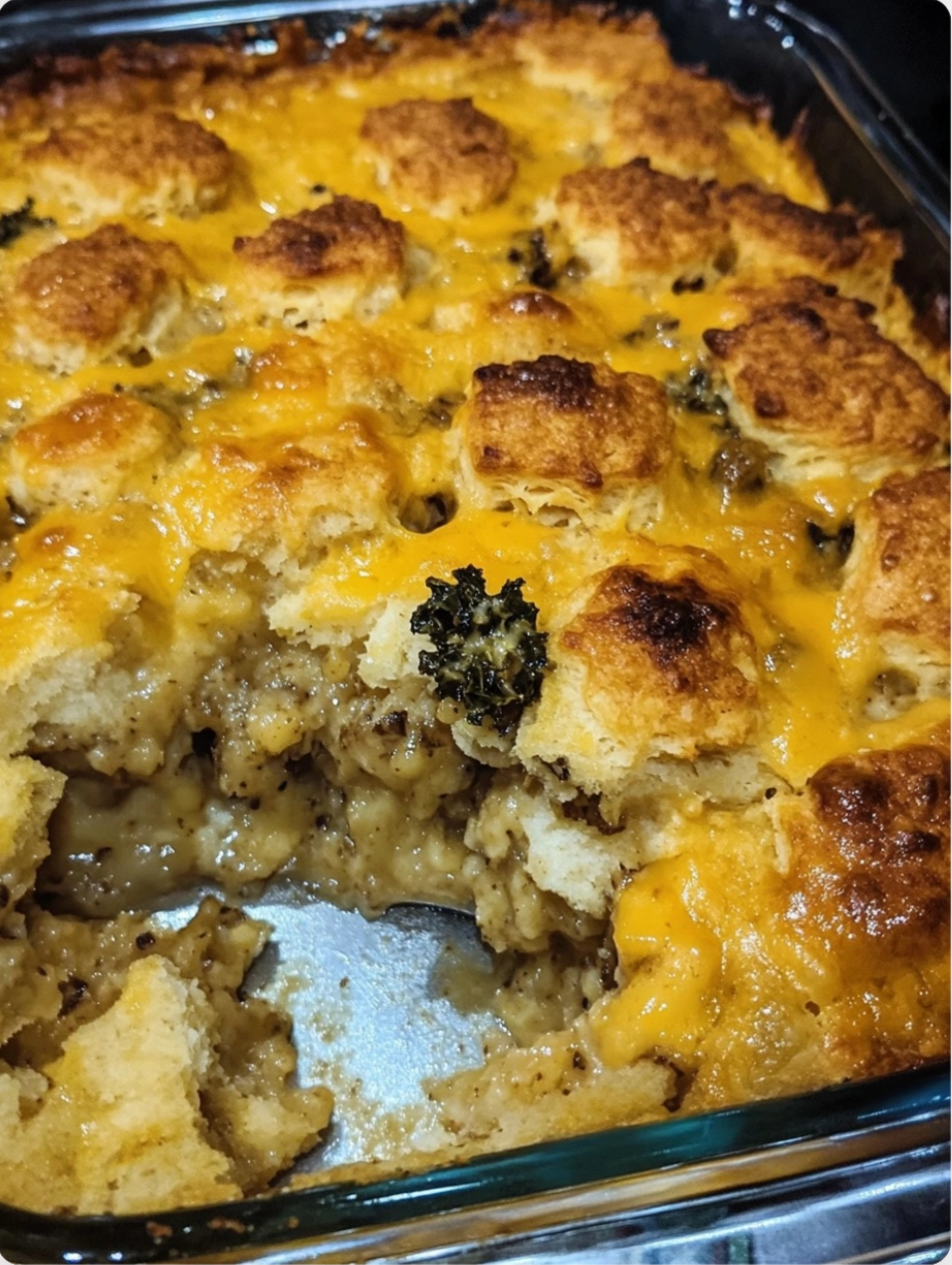Biscuits And Gravy Casserole