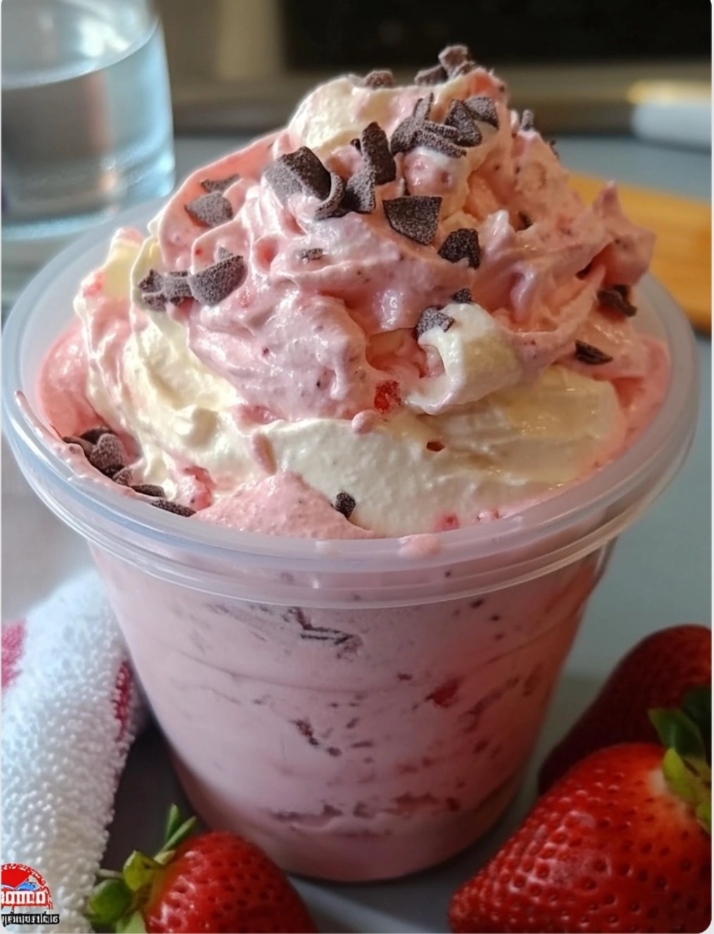 No-Bake Strawberry Cream Bliss