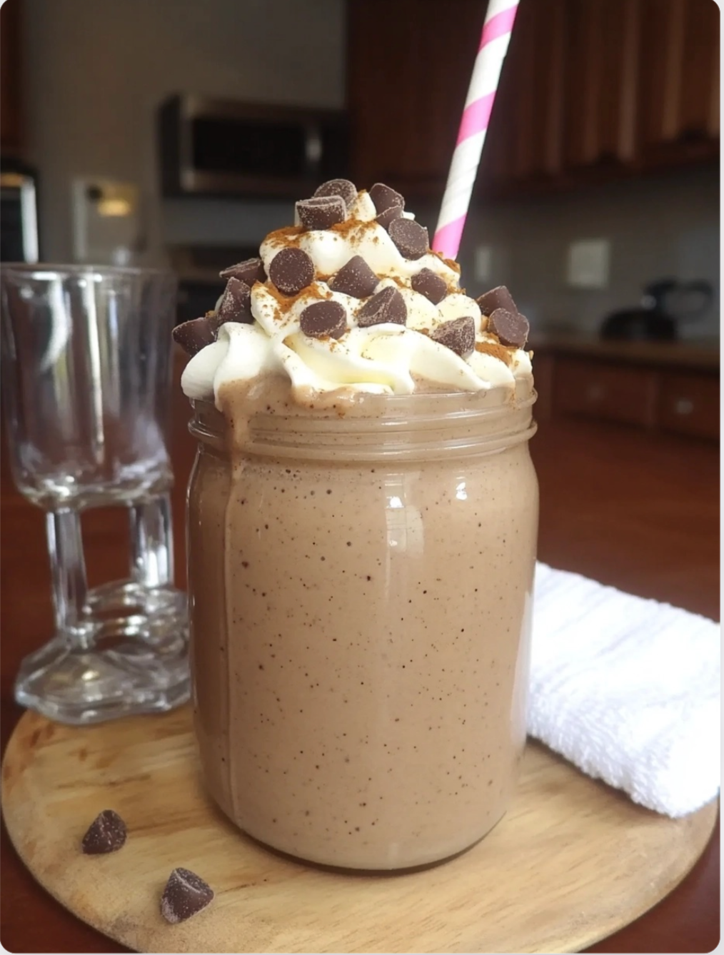 Energizing Java Chip Power Smoothie