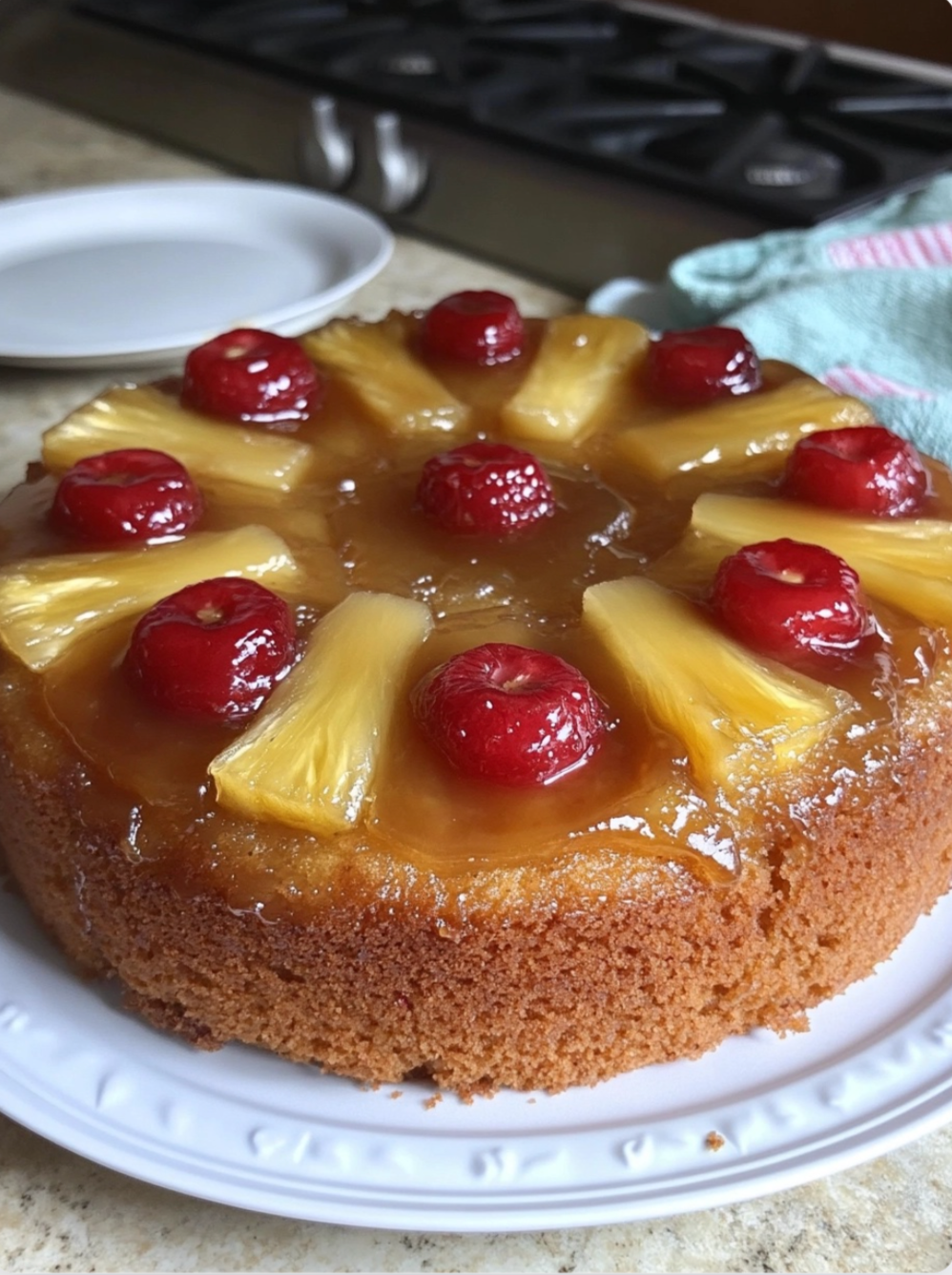 Vintage Pineapple Upside Down Cake