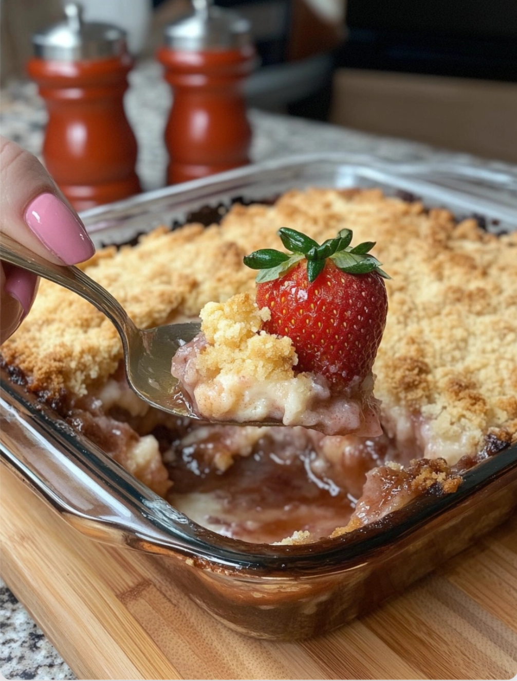 Easy Strawberry Cheesecake
