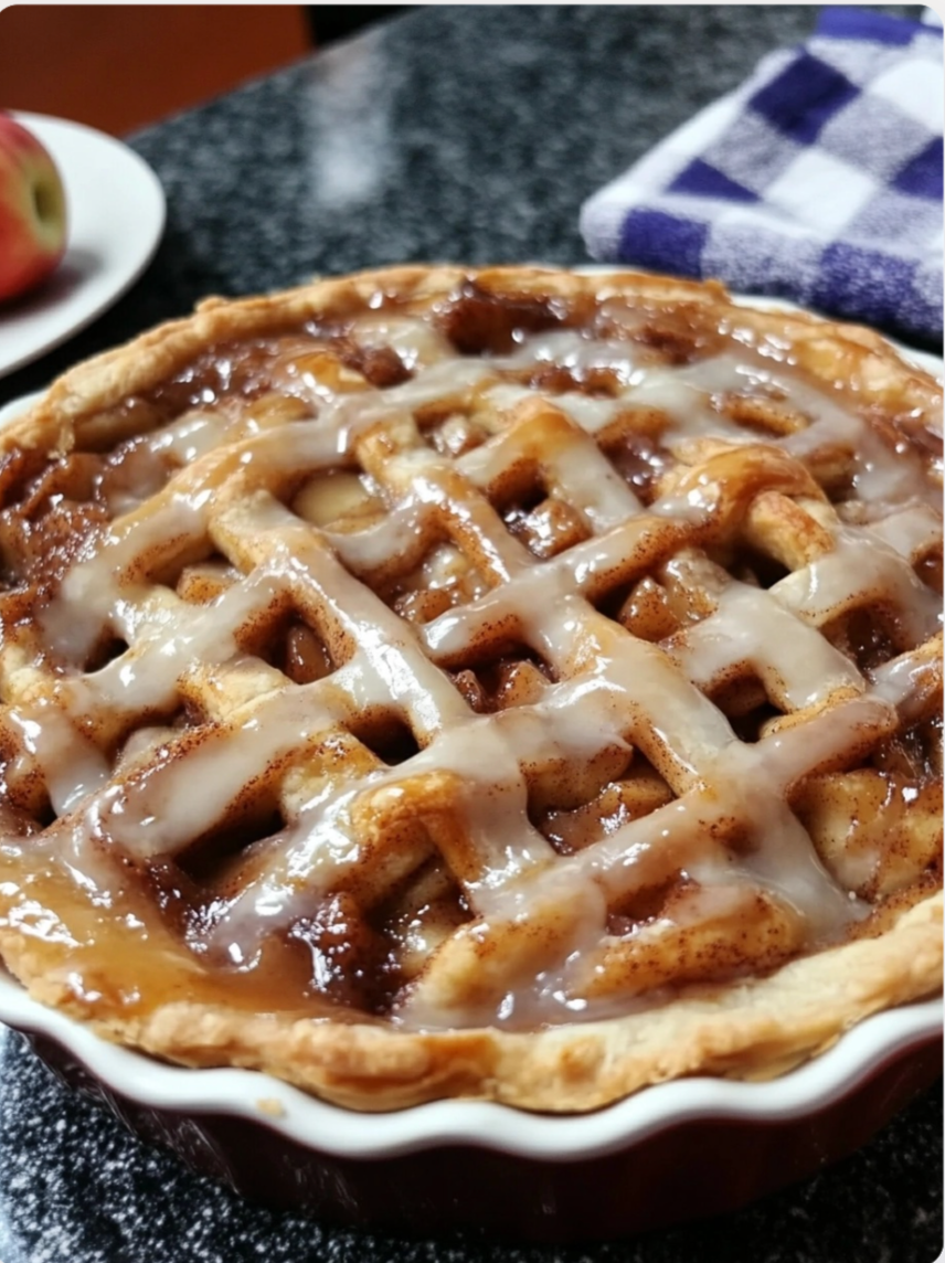 Apple Pie Cinnamon Roll Bake
