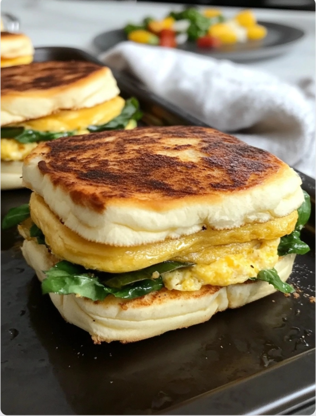 Portable Breakfast Sandwiches