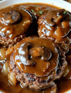Hamburger Steak & Gravy